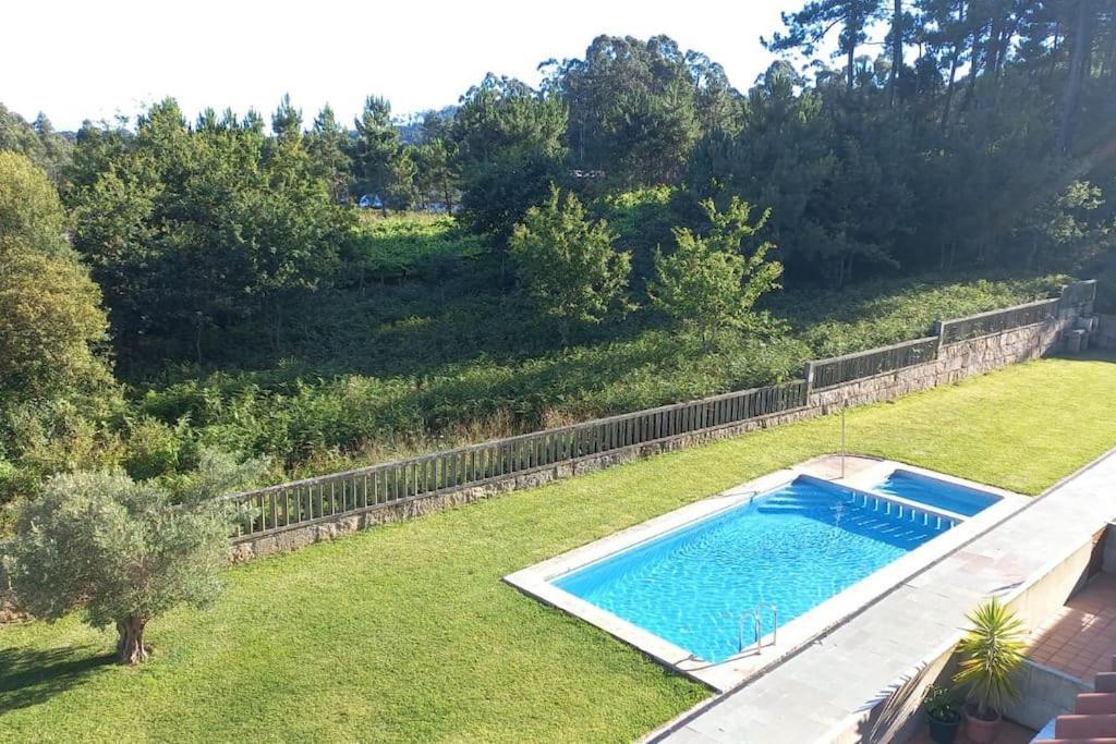 "Sanxenxo Holidays" Atico Con Garaje, Barbacoa Y Piscina A 5 Min Del Centro Exterior foto