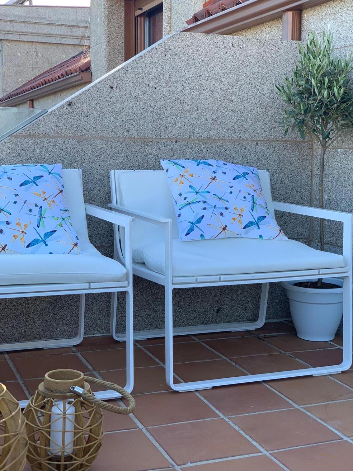 "Sanxenxo Holidays" Atico Con Garaje, Barbacoa Y Piscina A 5 Min Del Centro Exterior foto